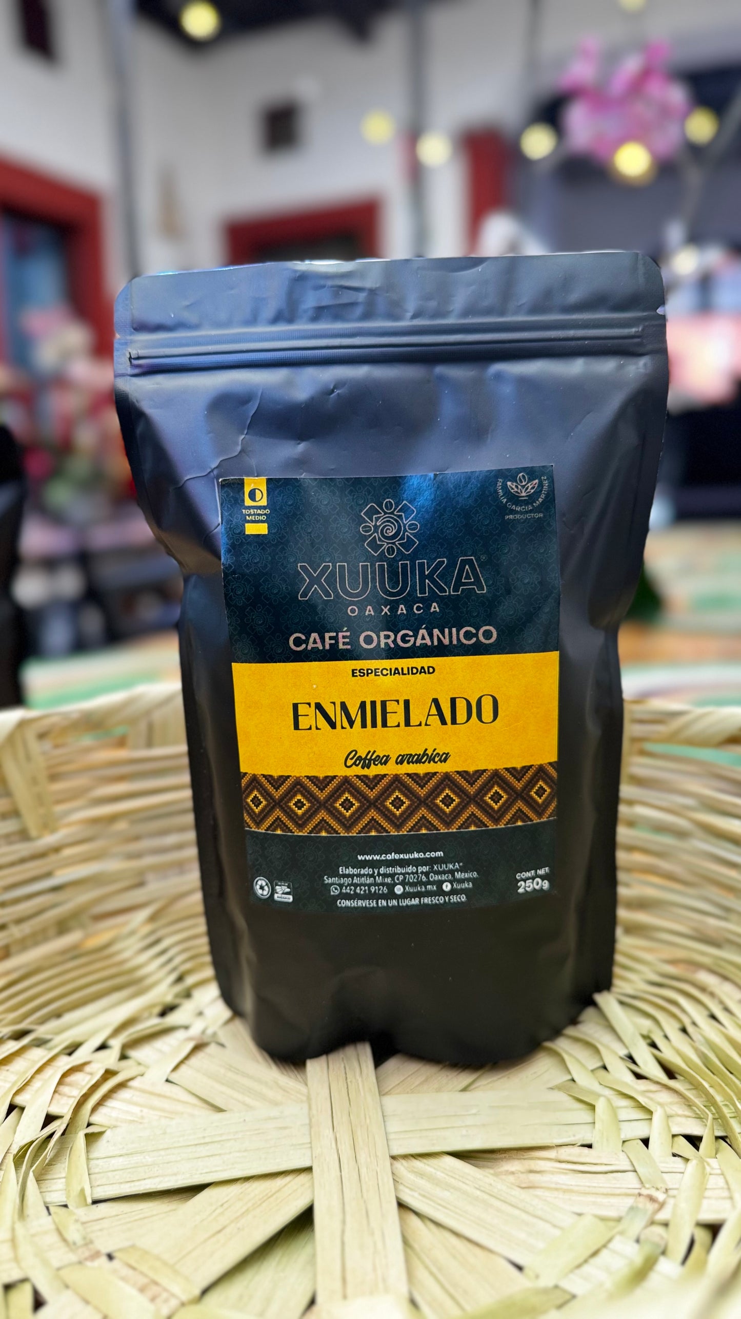 Café de especialidad geisha enmielado