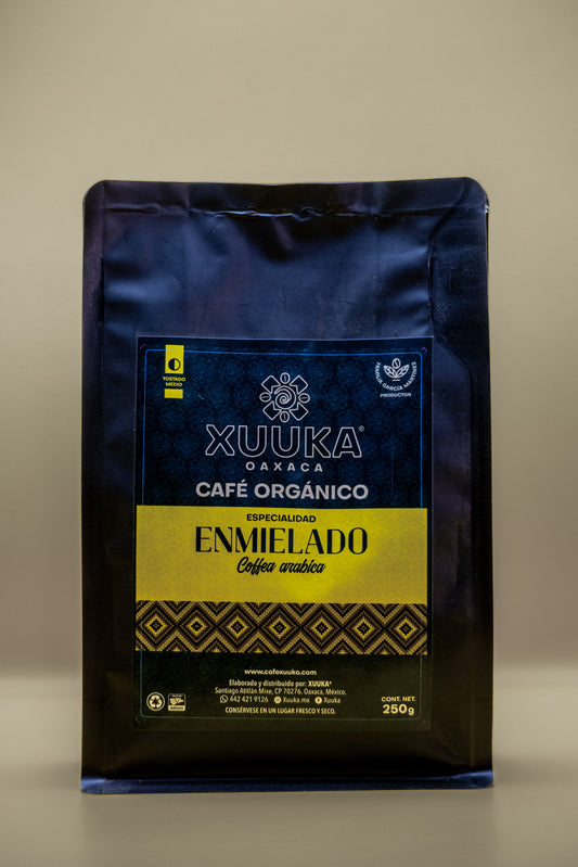 Café de especialidad geisha enmielado
